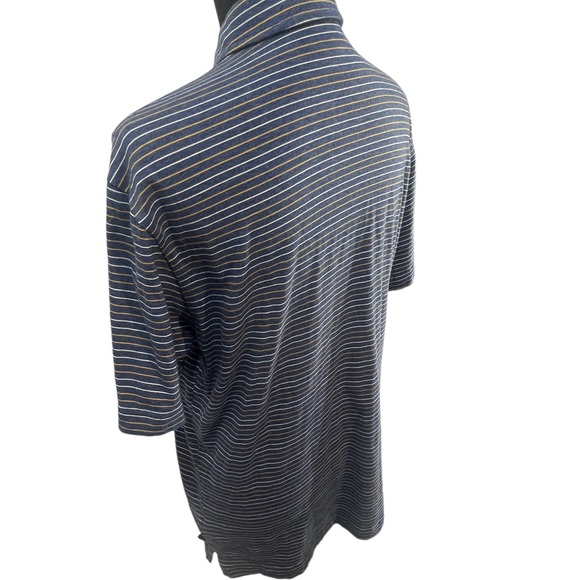 Patagonia,Size Medium, Blue, short sleeve, 3/4 Button Collar Polo, K27 - Picture 9 of 11